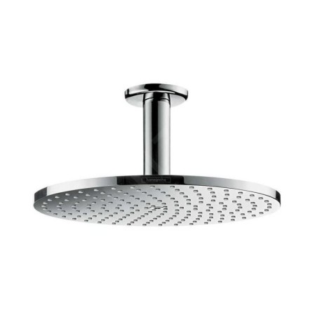 Hansgrohe Raindance S - Douche de tête PowderRain 240,  avec raccord au plafond 100mm, chrome 27620000