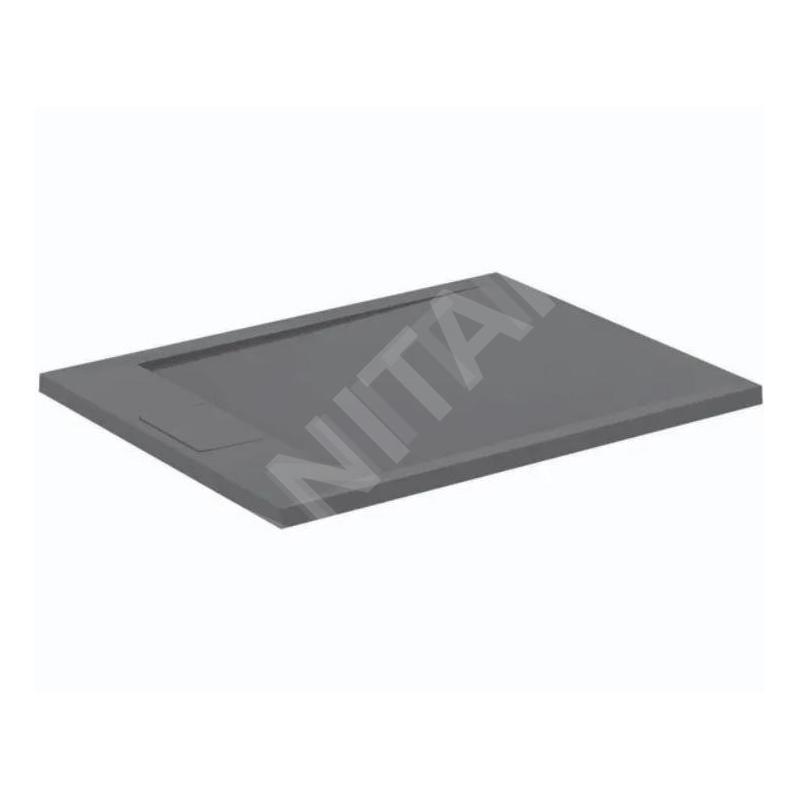 Ideal Standard i.Life - Receveur de douche 90x70 cm, Anti-Slip, gris T5237FS