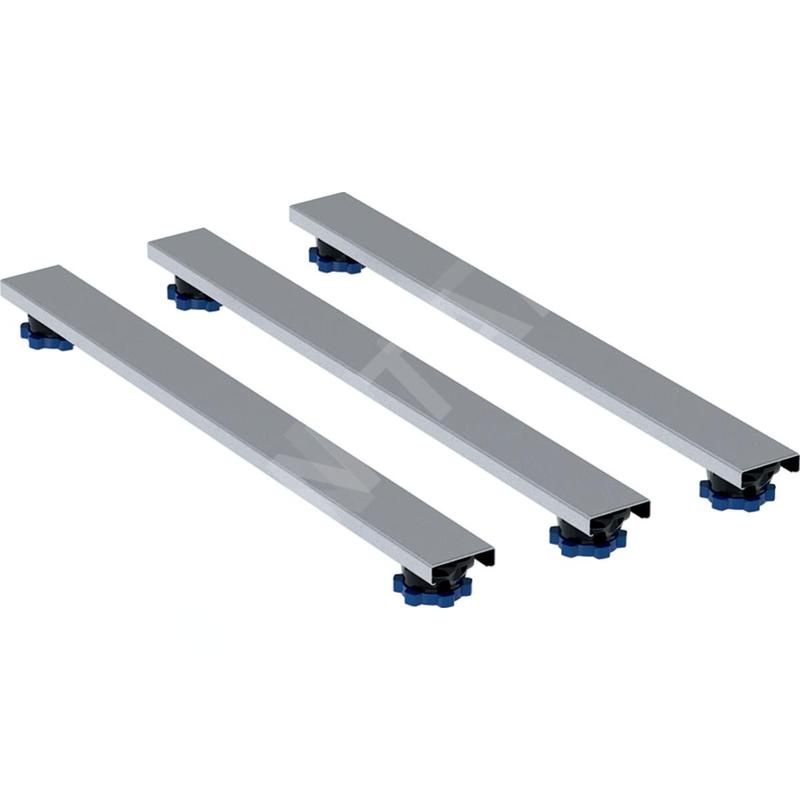 Geberit Accessoires - Kit pour montage brut 700 mm, hauteur de 6-12 cm, pour les receveurs jusqu'à 1400 mm 554.958.00.1