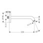 Hansgrohe Aktiva - Bras de douche 230 mm, chrome 27412000