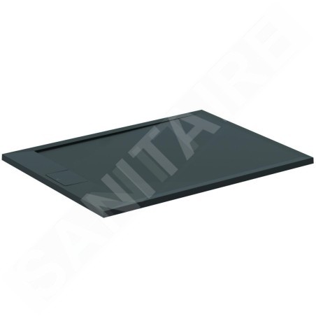 Ideal Standard i.Life - Receveur de douche 120x80 cm, Anti-Slip, noir T5220FV