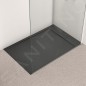 Ideal Standard i.Life - Receveur de douche 120x80 cm, Anti-Slip, noir T5220FV