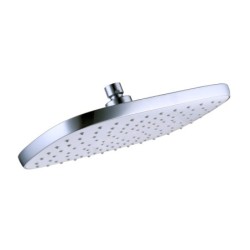 kielle Vega - Douche de tête 260, 1 jet, bras de douche 350 mm, chrome / blanc 20118SE0