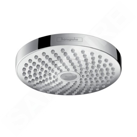 Hansgrohe Croma Select S - Douche de tête 180 2 jets, chrome 26522000