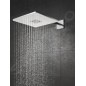 Grohe Rainshower SmartActive Cube - Douche de tête 310, bras de douche 430 mm, 2 jets, blanc lunaire 26479LS0