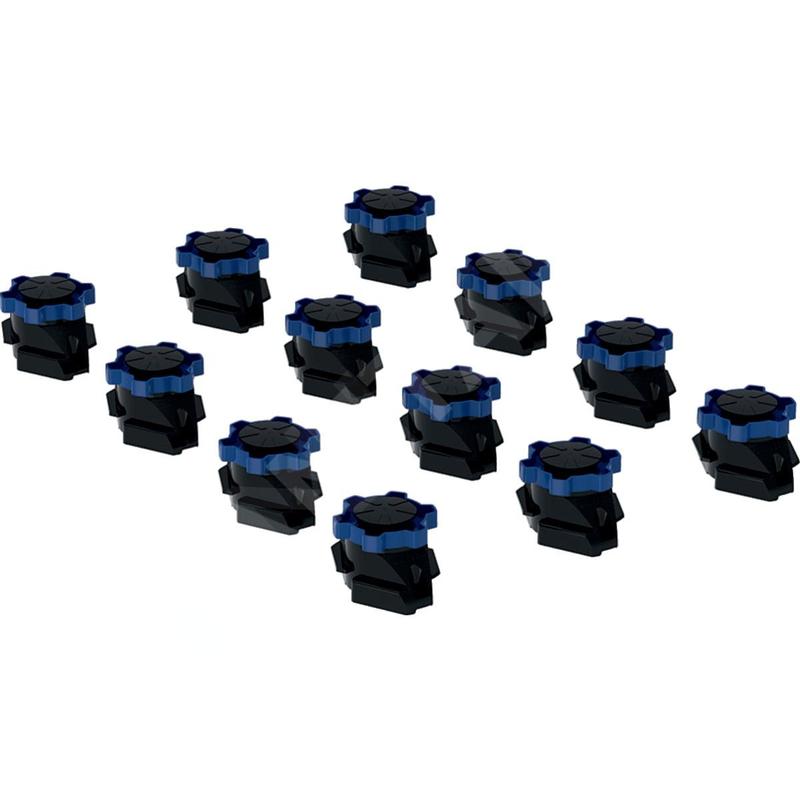 Geberit Accessoires - Set de pieds 12 pièces, hauteur 6-12 cm, pour longueur du bac à partir de 1600 mm 554.952.00.2