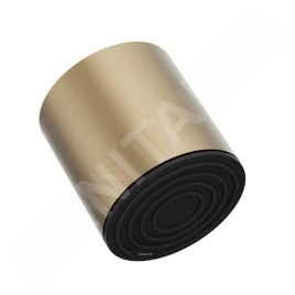 Hansgrohe Pulsify S - Douche de tête 105, 1 jet, bronze brossé 24130140