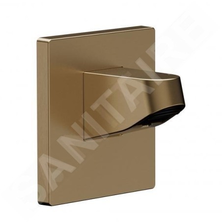 Hansgrohe Pulsify - Bras de douche, 8 cm, bronze brossé 24139140