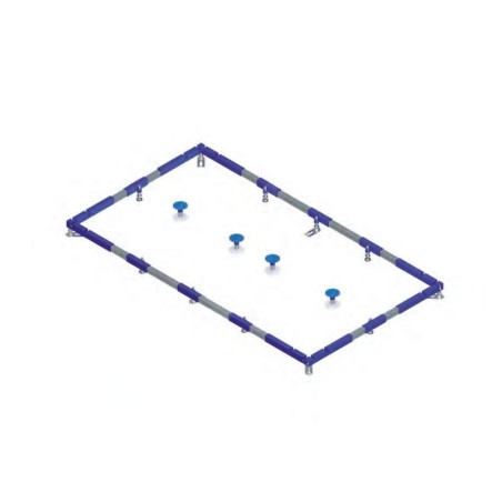 Villeroy & Boch Accessoires - Cadre de montage ViFrame pour receveurs à partir de 1000 x 1000 mm U91412200