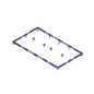 Villeroy & Boch Accessoires - Cadre de montage ViFrame pour receveurs à partir de 1000 x 1000 mm U91412200
