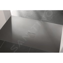 Villeroy & Boch Squaro Infinity - Receveur de douche, 900x1200 mm, Quaryl, anthracite UDQ1290SQI2V-1S