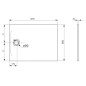 Laufen Pro - Receveur de douche 1200x800 mm, béton gris mat H2109520790001
