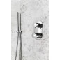 Sapho Douches - Support de douchette fixe, chrome SG203