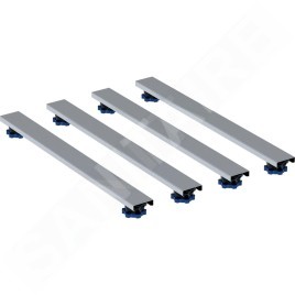 Geberit Accessoires - Set pour montage brute 800 mm, hauteur 6-12 cm, pour bacs à partir de 1400 mm 554.962.00.1