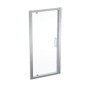 Geberit GEO - Porte de douche, 90x190 cm, argent/verre clair 560.125.00.2