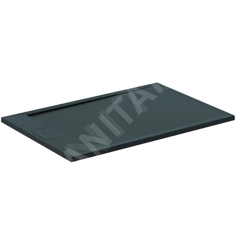 Ideal Standard i.Life - Receveur de douche 120x90 cm, Anti-Slip, noir T5221FV