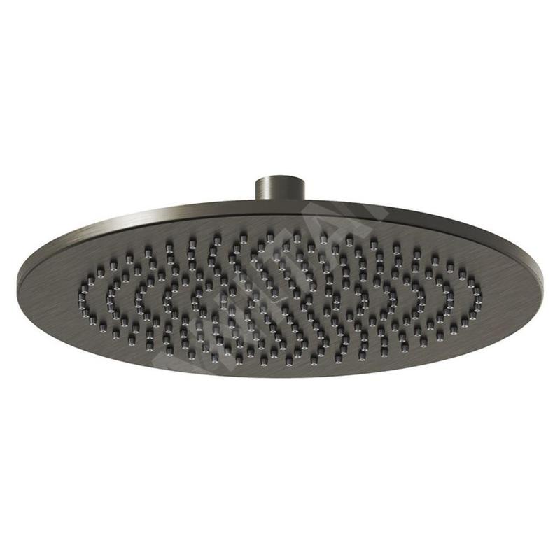 Ravak Douches - Pomme de douche, diamètre 25 cm, graphite brossé X07P699