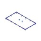 Villeroy & Boch Accessoires - Cadre de montage ViFrame pour receveurs jusqu’à 1000 x 1000 mm U91412100