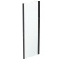 Ideal Standard Connect 2 - Paroi latérale fixe 800 mm, noir / verre clair K9299V3