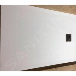 Ideal Standard Ultra Flat S - Cache de l’évacuation, noir KV169FV