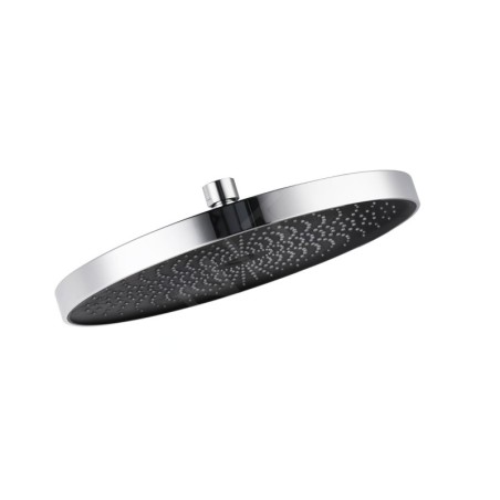 kielle Oudee - Douche de tête 260, 1 jet, bras de douche 350 mm, chrome / noir 20102SE0