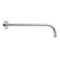 kielle Oudee - Douche de tête 260, 1 jet, bras de douche 350 mm, chrome / noir 20102SE0
