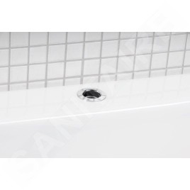 Sapho Manchons - Garniture ronde de douche pour montage sur bord de baignoire, avec flexible, chrome 1205-04