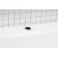 Sapho Manchons - Garniture ronde de douche pour montage sur bord de baignoire, avec flexible, chrome 1205-04