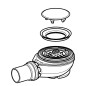 Geberit Setaplano - Garniture de vidange de douche pour baignoire de douche Setaplano, hauteur du bouchon : 50 mm 154.016.00.1