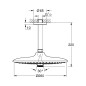 Grohe Euphoria SmartControl - Douche de tête 260, 3 jets, bras de douche 142 mm, chrome 26461000