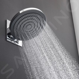 Hansgrohe Pulsify S - Douche de tête 260 avec raccordement, 2 jets, chrome 24150000