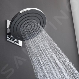 Hansgrohe Pulsify S - Douche de tête 260 avec raccordement, 2 jets, chrome 24150000