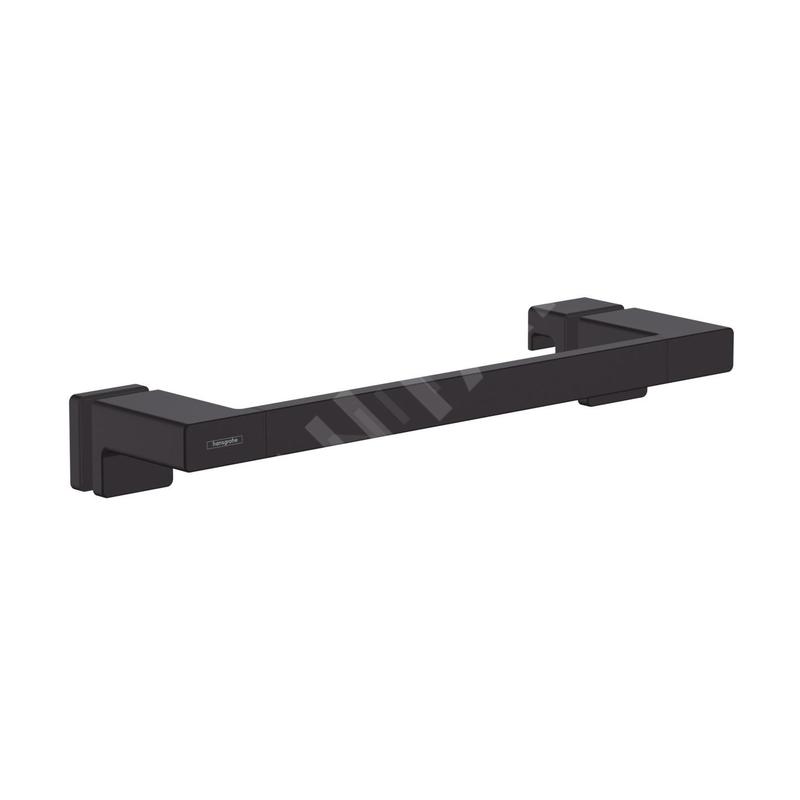 Hansgrohe AddStoris - Poignée pour portes de douche, longueur 400 mm, noir mat 41759670