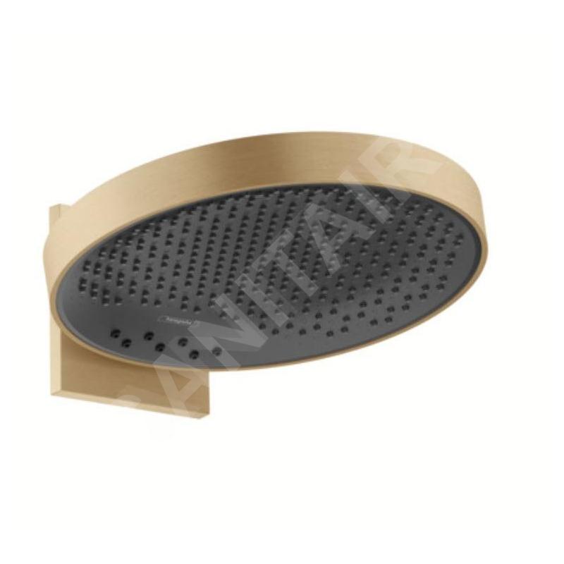 Hansgrohe Rainfinity - Douche de tête 360 avec raccord mural, 3jet, bronze brossé 26234140