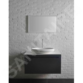 Sapho Thin - Vasque 600x400x112 mm, blanc mat WN213