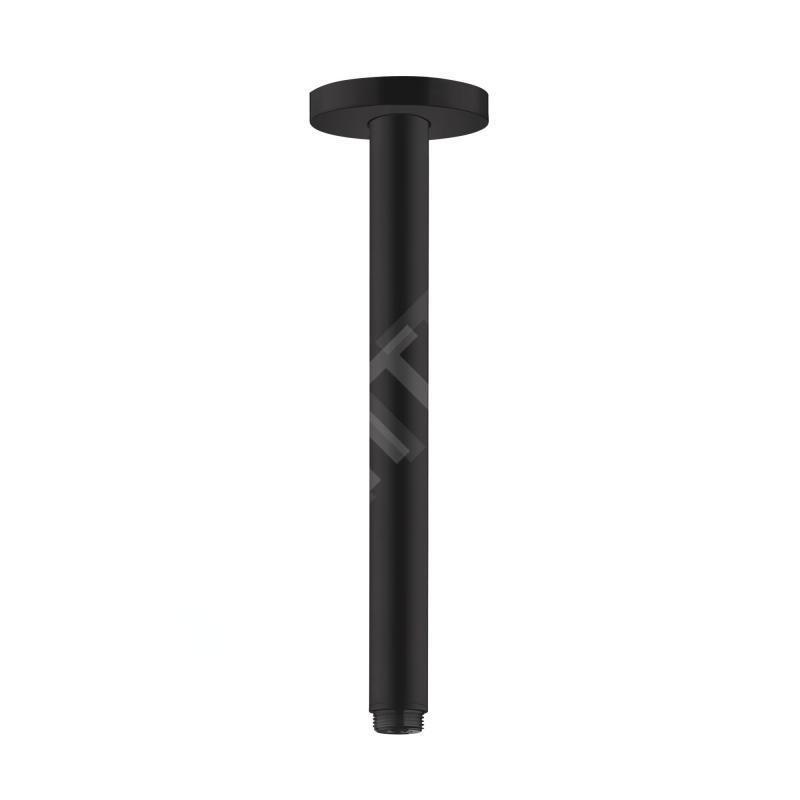 Hansgrohe Accessoires - Arrivée depuis le plafond S 300 mm, noir mat 27389670