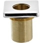 Sapho Manchons - Manchon pour douche sur le bord de la baignoire, chrome 1205-42