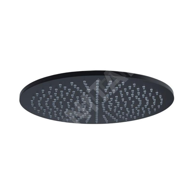 Paffoni Stick - Tête de douche, diamètre 300 mm, noir mat ZSOF079NO