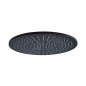 Paffoni Stick - Tête de douche, diamètre 300 mm, noir mat ZSOF079NO
