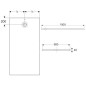 Geberit Olona - Receveur de douche 1000x900 mm, blanc 550.760.00.1 Geberit Olona - Receveur de douche 1000x900 mm, blanc 550.760.00.1