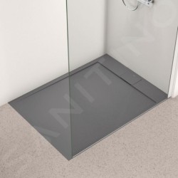 Ideal Standard i.Life - Receveur de douche 120x90 cm, Anti-Slip, gris T5221FS