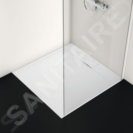 Ideal Standard i.Life - Receveur de douche 100x100 cm, Anti-Slip, blanc T5234FR
