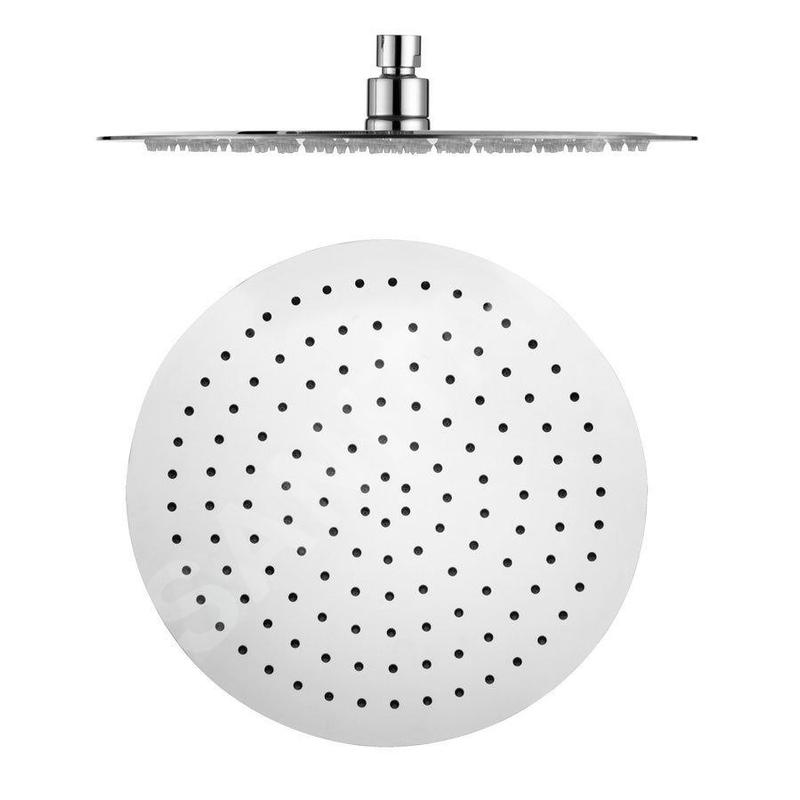 Sapho Slim - Douche de tête Slim, diamètre 300 mm, inox poli MS573 Sapho Slim - Douche de tête Slim, diamètre 300 mm, inox poli MS573