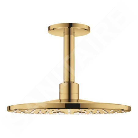 Grohe Rainshower SmartActive - Douche de tête 310, bras de douche 142 mm, 2 jets, Cool Sunrise 26477GL0