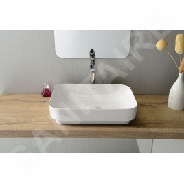 Sapho Isvea Sott - Lavabo Aqua, 500x380 mm, blanc 10SQ51050