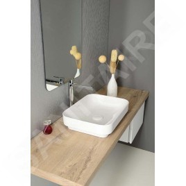 Sapho Isvea Sott - Lavabo Aqua, 500x380 mm, blanc 10SQ51050