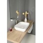 Sapho Isvea Sott - Lavabo Aqua, 500x380 mm, blanc 10SQ51050