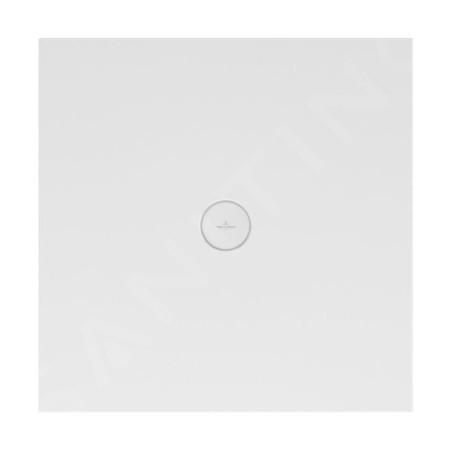 Villeroy & Boch Subway Infinity - Receveur de douche, 900x900 mm, Anti-slip, blanc alpin 6228F401