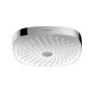 Hansgrohe Croma Select E - Douche de tête 180, 2 jets, EcoSmart 9 l/min, blanc/chrome 26528400