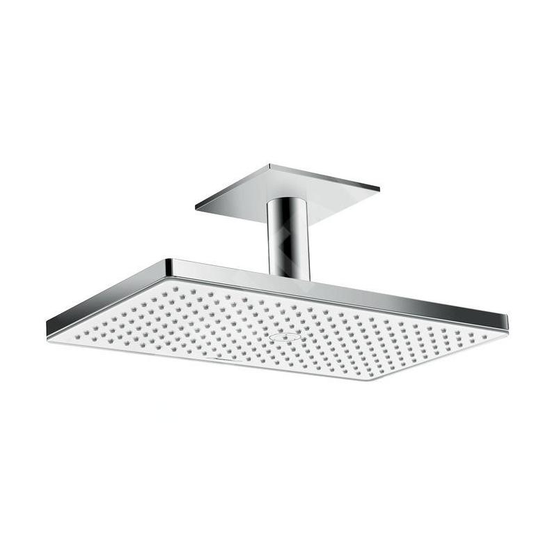 Hansgrohe Rainmaker Select - Douche de tête 460, EcoSmart 9l/min, bras de douche 100 mm, blanc/chrome 24012400 Hansgrohe Rainmaker Select - Douche de tête 460, EcoSmart 9l/min, bras de douche 100 mm, blanc/chrome 24012400